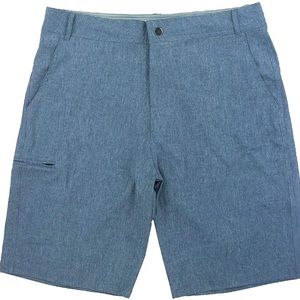 Abbot & Main Gray quick dry hybrid gray shorts